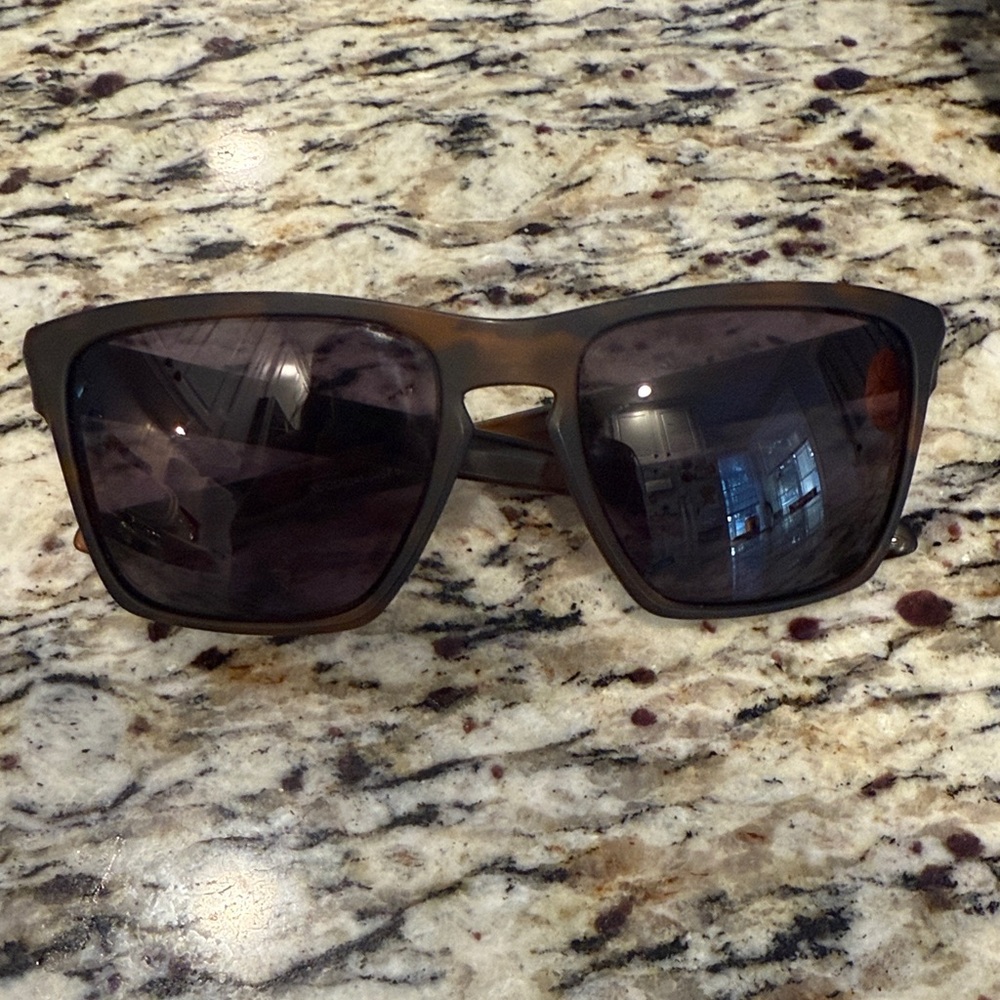 Oakley Brown and Black Sunglasses